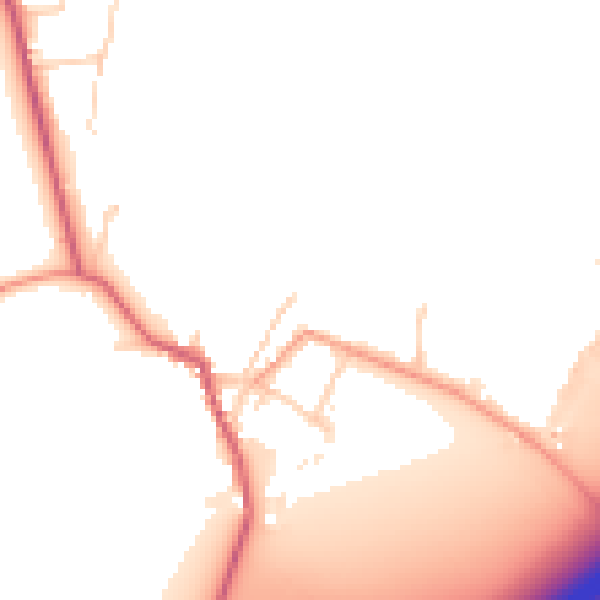 Daytime road noise heatmap for SL6 2AX