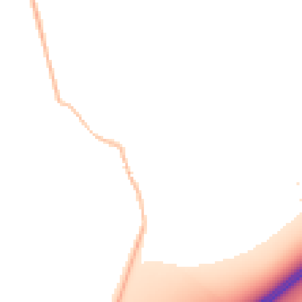 Night-time road noise heatmap for SL6 2BB