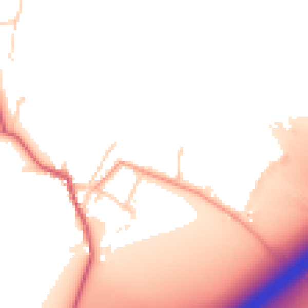 Daytime road noise heatmap for SL6 2BQ