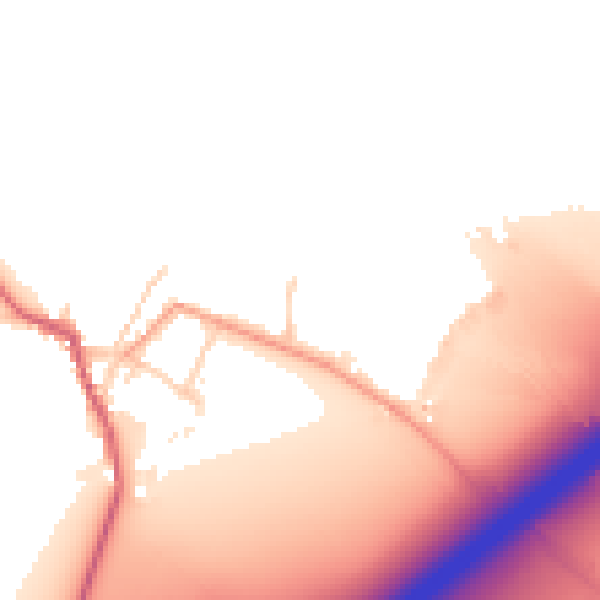 Daytime road noise heatmap for SL6 2BS