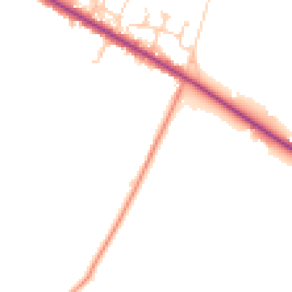 Daytime road noise heatmap for SL6 2DY