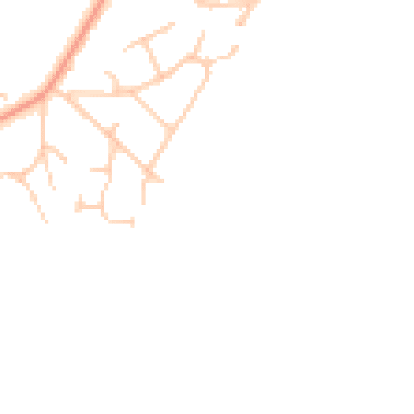Daytime road noise heatmap for SL6 2LJ