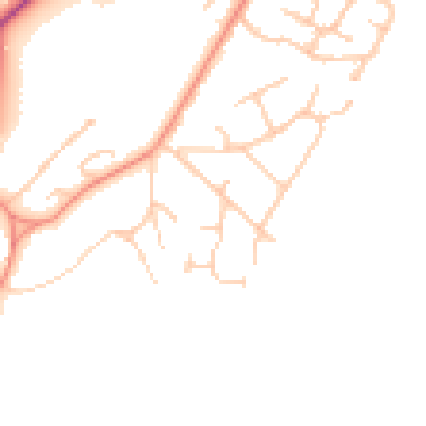 Daytime road noise heatmap for SL6 2LT