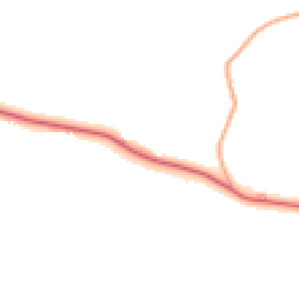 Daytime road noise heatmap for SL6 2NS