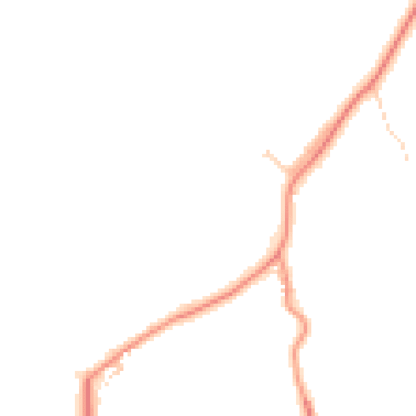Daytime road noise heatmap for SL6 3JF