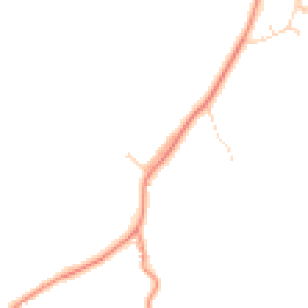 Daytime road noise heatmap for SL6 3JQ