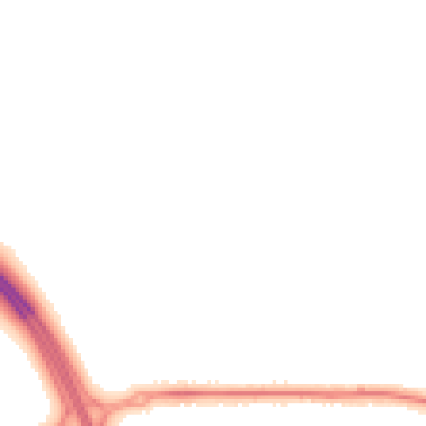 Night-time road noise heatmap for SL6 5JE