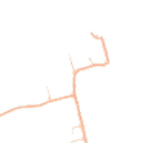 Daytime road noise heatmap for SL6 5NB