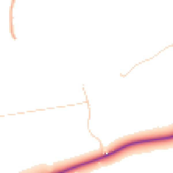 Daytime road noise heatmap for SL6 5NS