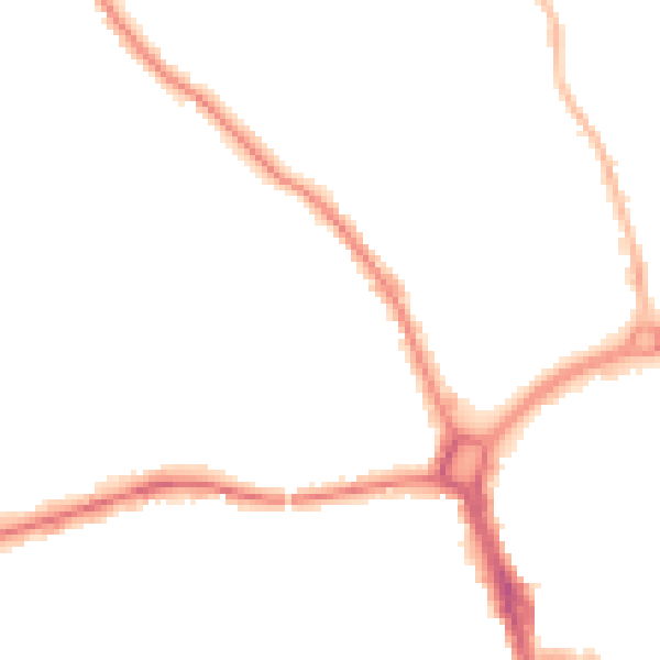 Night-time road noise heatmap for SL6 6AG