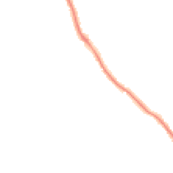 Night-time road noise heatmap for SL6 6JS