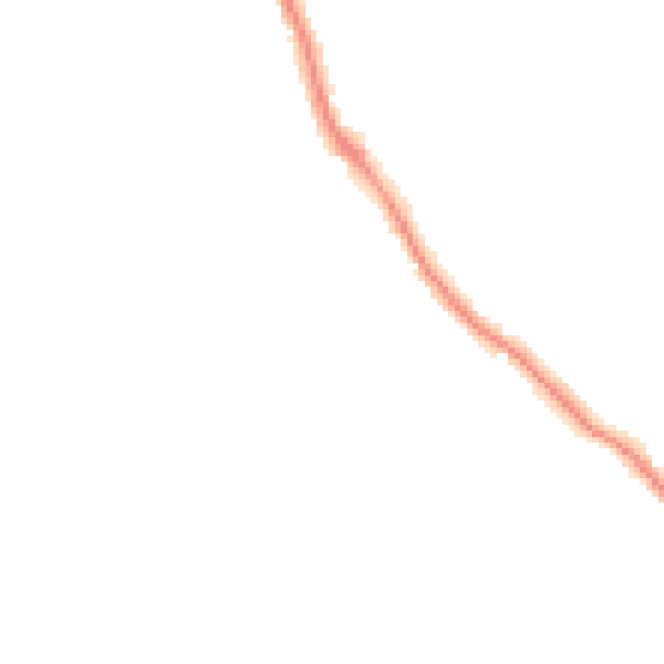 Night-time road noise heatmap for SL6 6JX