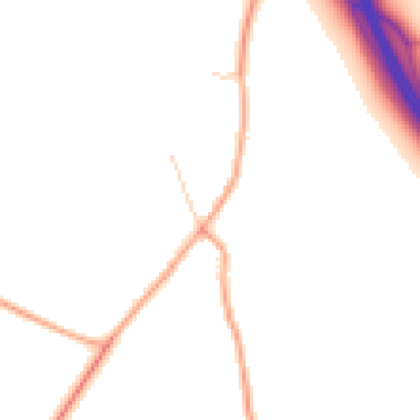 Daytime road noise heatmap for SL6 6QX