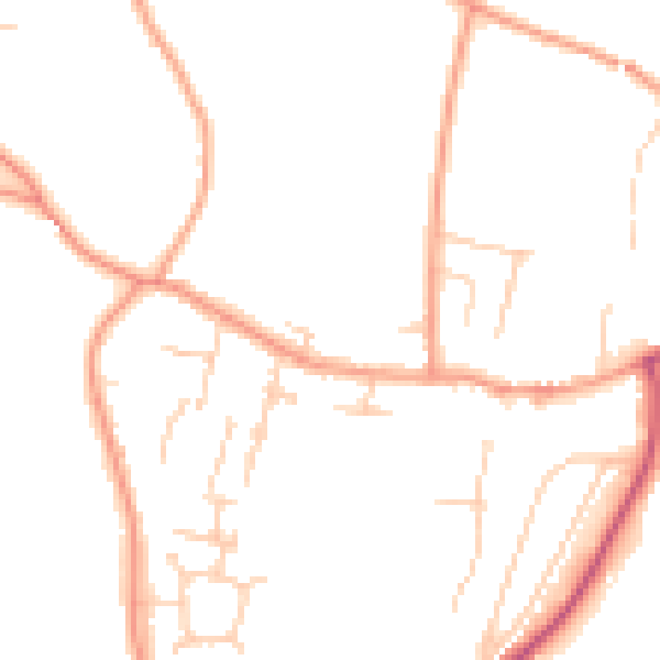Daytime road noise heatmap for SL6 9FG
