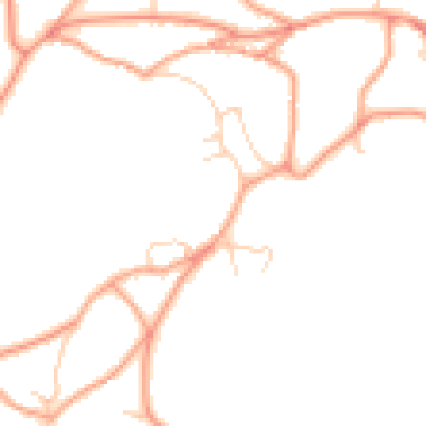 Daytime road noise heatmap for SL6 9PE