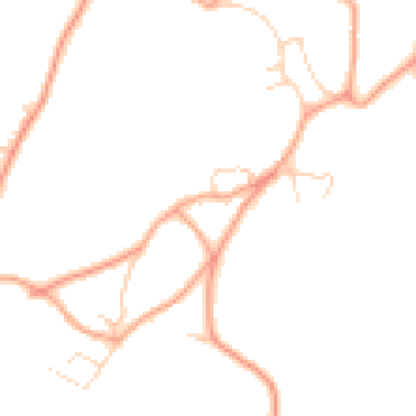 Daytime road noise heatmap for SL6 9PH