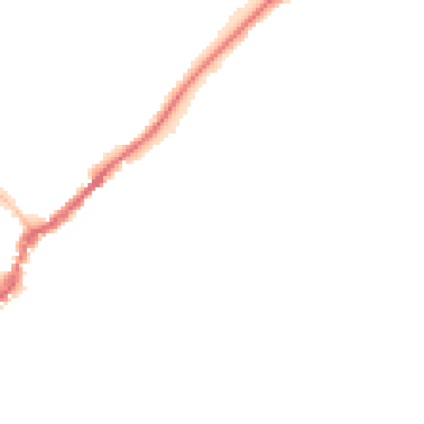 Night-time road noise heatmap for SL7 1DR