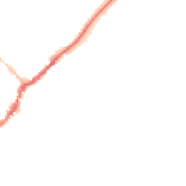 Night-time road noise heatmap for SL7 1EA