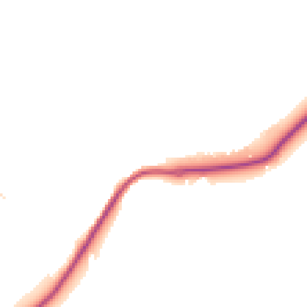 Daytime road noise heatmap for SL7 2EE