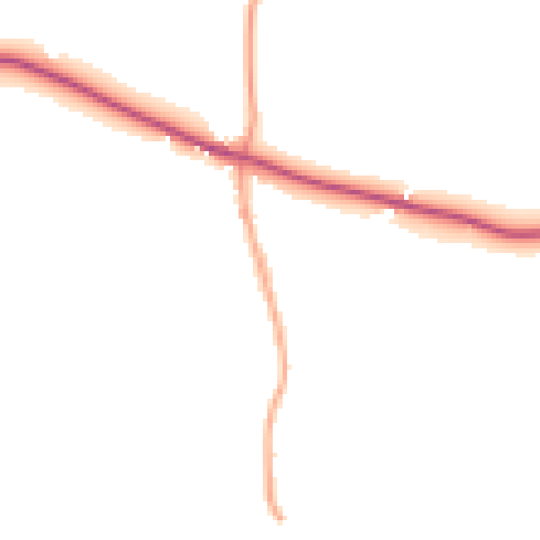 Daytime road noise heatmap for SL7 2HA