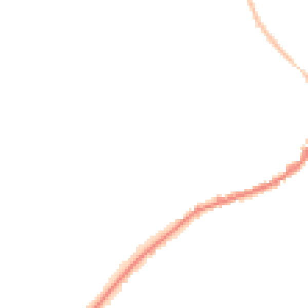 Night-time road noise heatmap for SL7 2NX