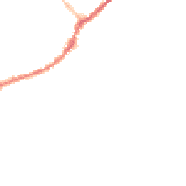 Night-time road noise heatmap for SL7 2SY