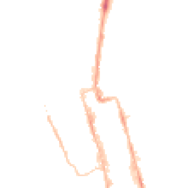 Night-time road noise heatmap for SM1 1LD