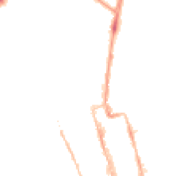 Night-time road noise heatmap for SM1 1QH
