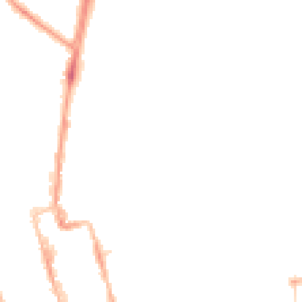 Night-time road noise heatmap for SM1 3AF