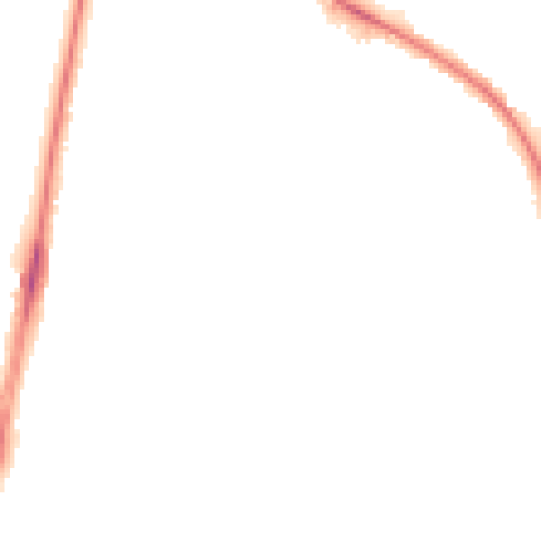 Night-time road noise heatmap for SM1 3DZ