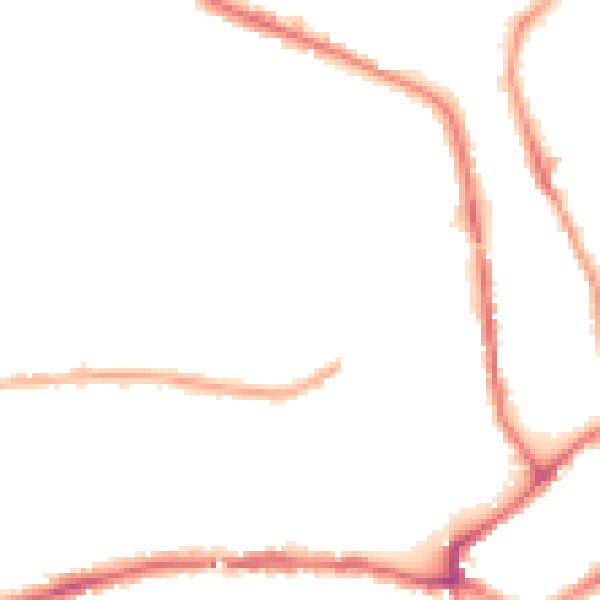 Night-time road noise heatmap for SM1 3RQ