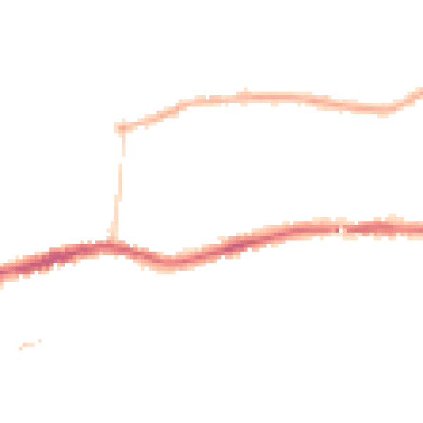 Night-time road noise heatmap for SM1 4LY