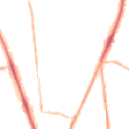 Night-time road noise heatmap for SM2 5BE