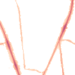 Night-time road noise heatmap for SM2 5BF