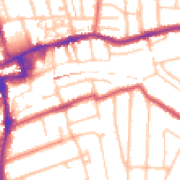 Daytime road noise heatmap for SM2 5DN