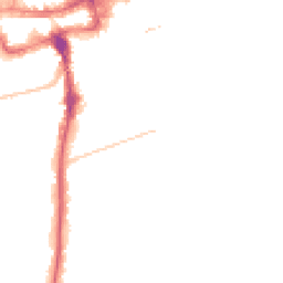 Night-time road noise heatmap for SM2 5DQ