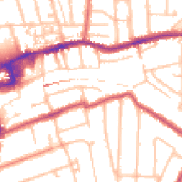 Daytime road noise heatmap for SM2 5DR