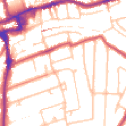 Daytime road noise heatmap for SM2 5ED