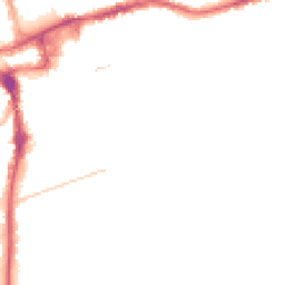 Night-time road noise heatmap for SM2 5ED