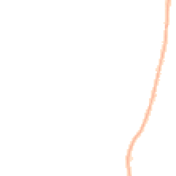 Night-time road noise heatmap for SM2 5HZ