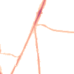 Night-time road noise heatmap for SM2 5NG