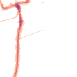 Night-time road noise heatmap for SM2 5UD