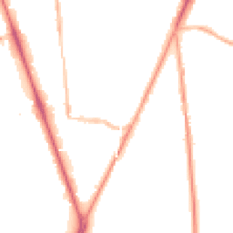 Night-time road noise heatmap for SM2 6BU