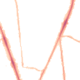 Night-time road noise heatmap for SM2 6EB
