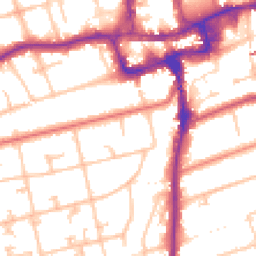 Daytime road noise heatmap for SM2 6LN