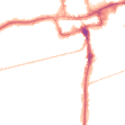Night-time road noise heatmap for SM2 6LN