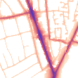 Daytime road noise heatmap for SM2 7AH
