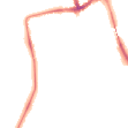 Night-time road noise heatmap for SM2 7BL