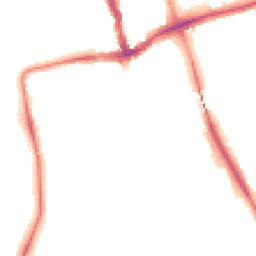 Night-time road noise heatmap for SM2 7BQ
