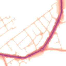 Daytime road noise heatmap for SM2 7LN